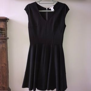 Bar III Cap Sleeve Fit & Flare Dress